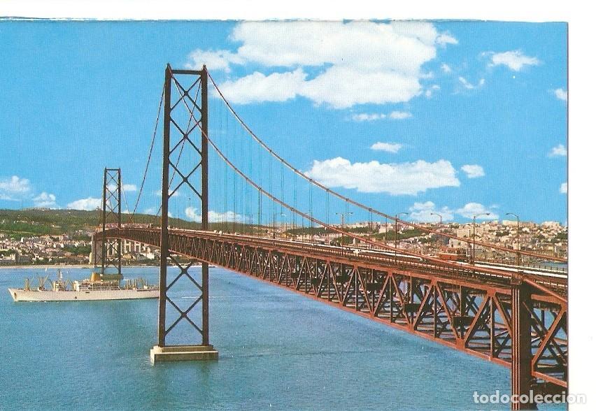 Postkarten: Postal 032596 : Lisboa (Portugal). Bridge on Tagus - Varios