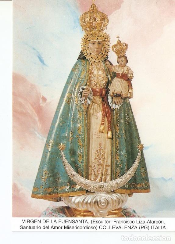 Postais: Postal 027237 : Virgen de la Fuensanta (Escultor: Francisco Liza Alarcon. - Varios