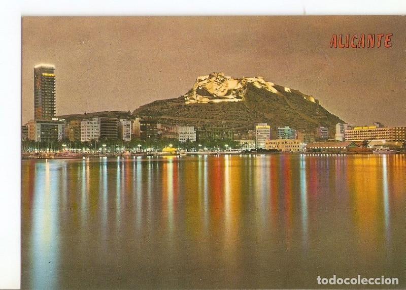 Postais: Postal 028493 : Alicante. Vista nocturna, - Varios