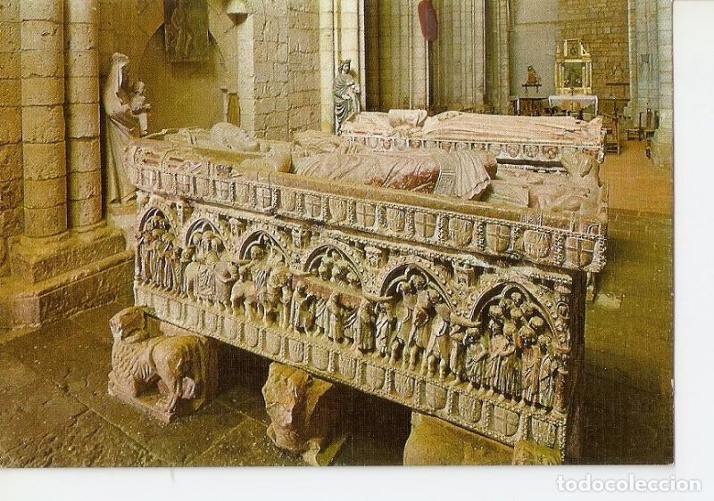 Postcards: Postal 029481 : Villalcazar de Sirga (Palencia) Sepulcros policormados del Infante Felipe y - Varios