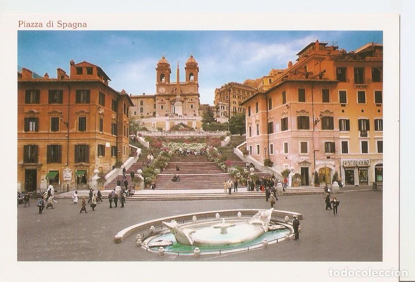 Postkarten: Postal 032702 : Roma. Spains Square - Varios
