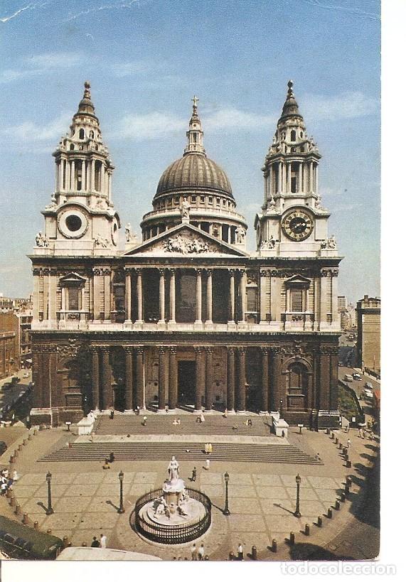 Postales: Postal 032708 : The West Front St. Pauls Cathedral London - Varios