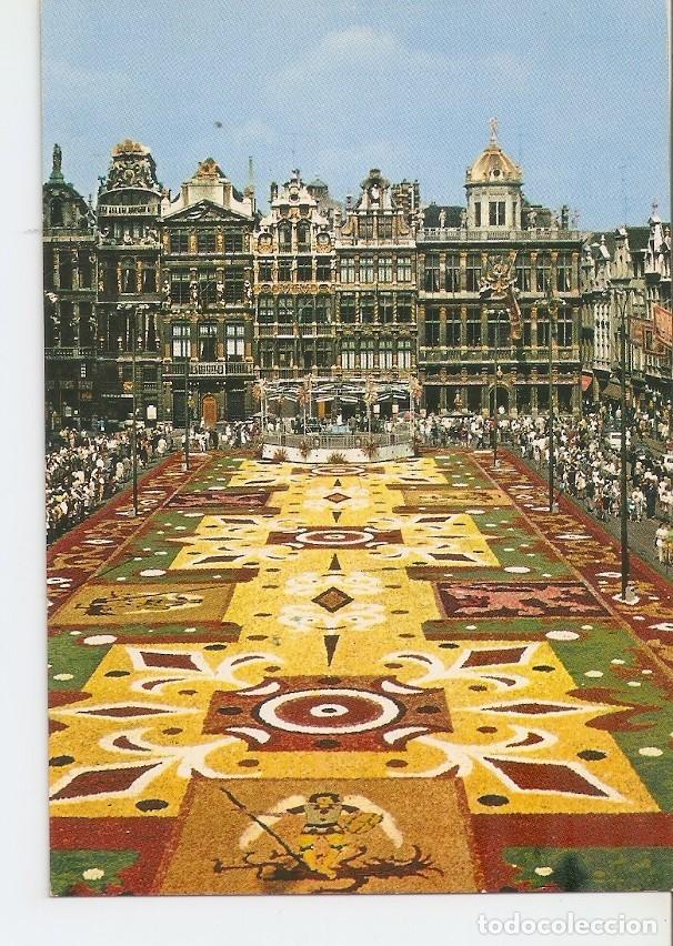 Postkarten: Postal 032826 : Bruxelles Market Place Flower carpet - Varios