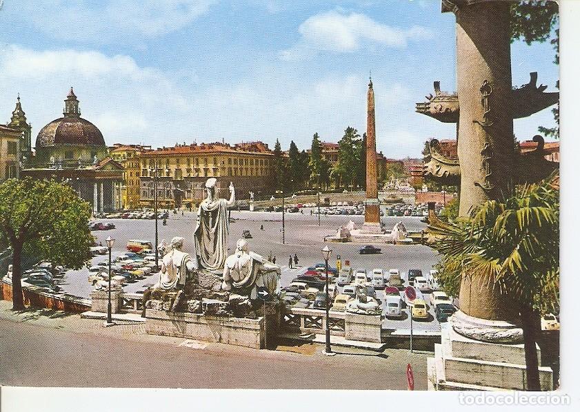 Postkarten: Postal 033082 : Roma Piazza del Popolo - Varios