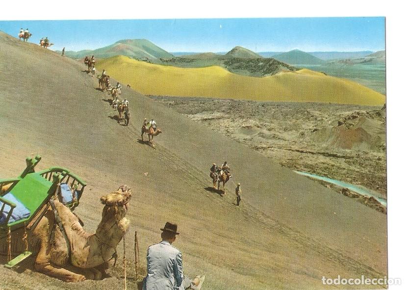 Cartoline: Postal 033220 : Lanzarote. Caravana en la Monta&ntilde;a del Fuego - Varios