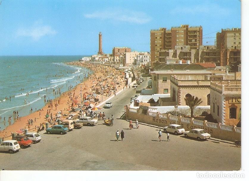 Postales: Postal 033299 : Chipiona (Cadiz). Playa Virgen de Regla - Varios