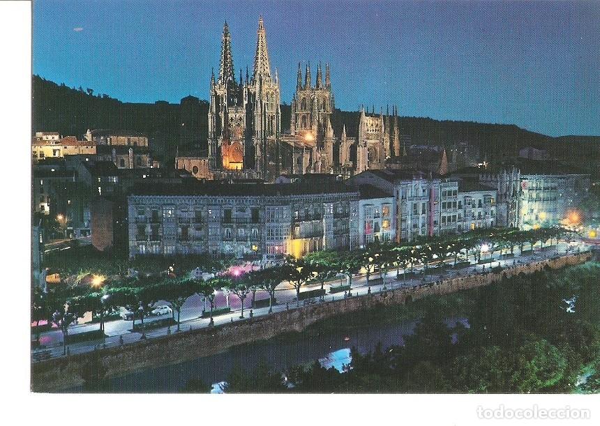 Postales: Postal 033428 : Burgos. Avda. Generalisimo y Catedral - Varios