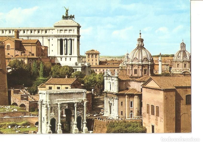 Postkarten: Postal 033333 : Roma. Foro romano e Arco di Settimio Severo - Varios