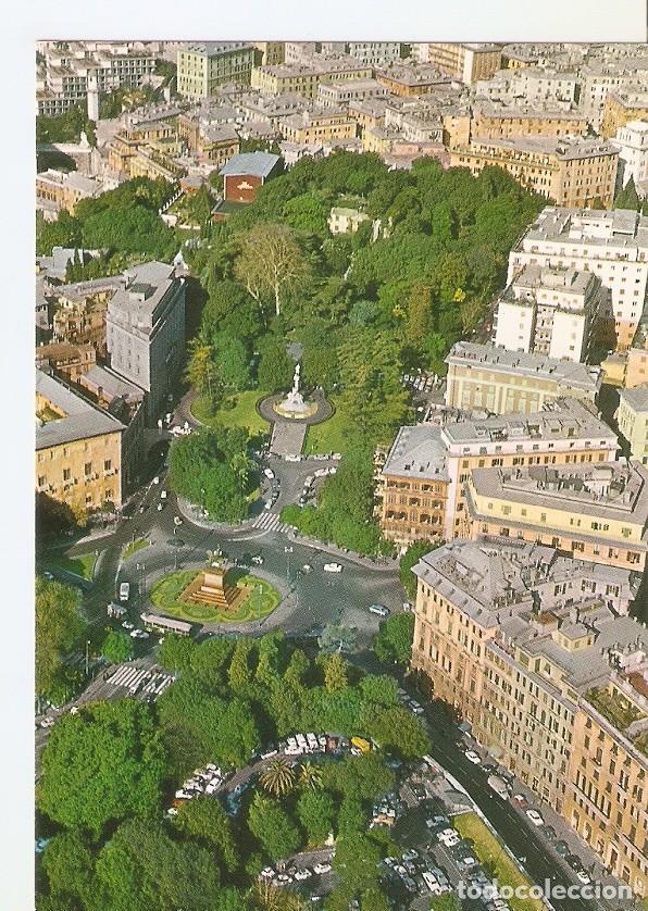 Postais: Postal 033471 : Genova. Piazza Corvetto vista dallaereo - Varios