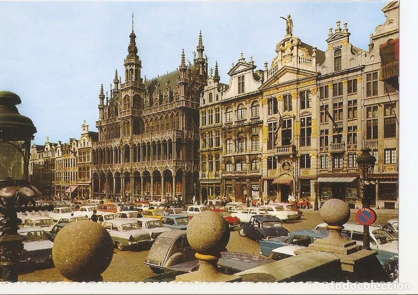 Postkarten: Postal 033447 : Brussels: Market Place - Varios