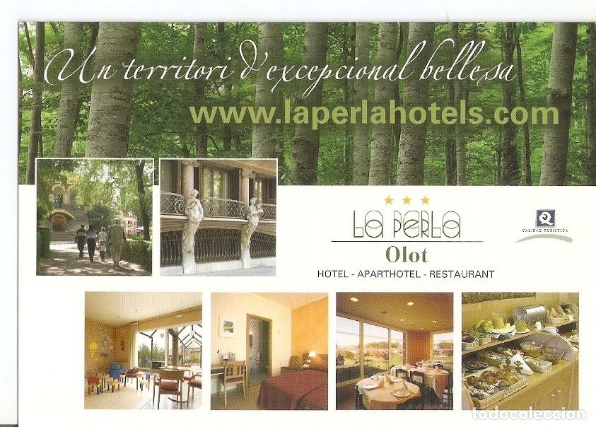 Postkarten: Postal 034087 : Hotel - Aparthotel - Restaurant la Perla. Olot (Girona) - Varios