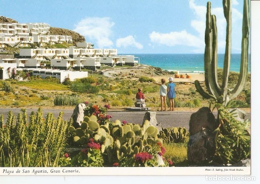 Postales: Postal 034234 : Playa de San Agustin Gran canaria - Varios