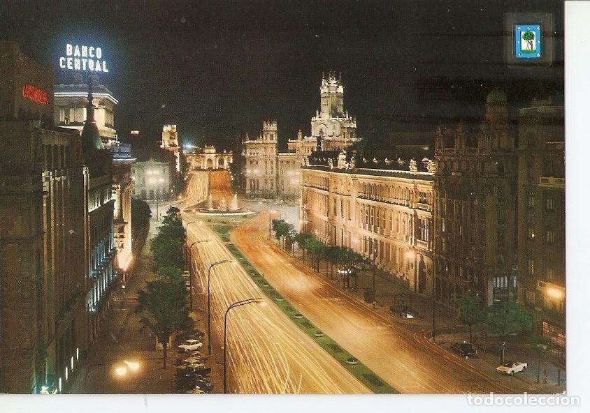 Postcards: Postal 034216 : Madrid. La Cibeles y Calle Alcala - Varios