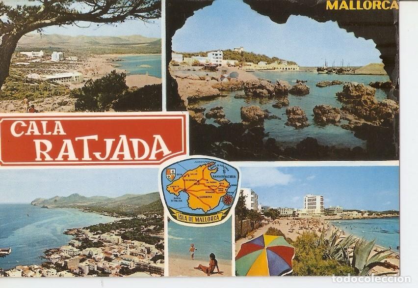 Postkarten: Postal 034261 : Mallorca (Baleares) Espa&ntilde;a Cala Raijada - Varios