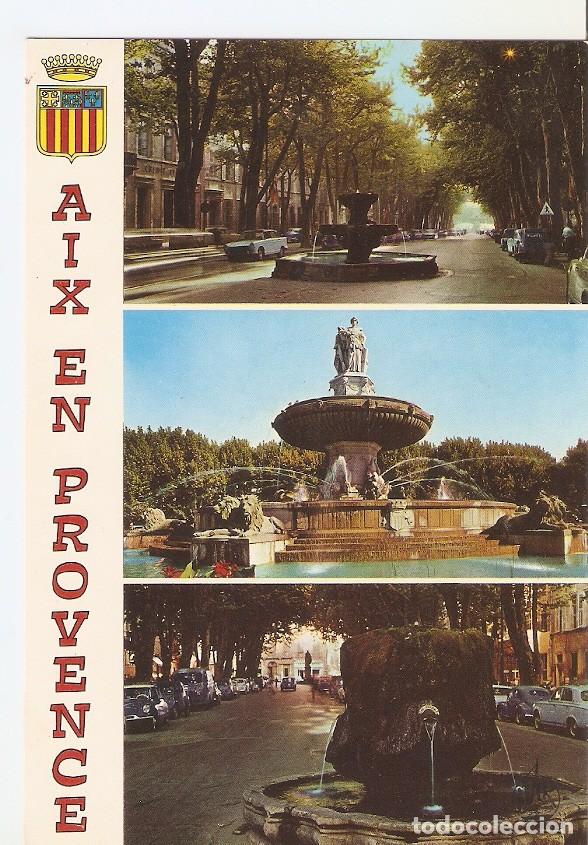 Postales: Postal 034372 : La Fontaine de la Rotonde. Aix en Privence La Cit&ntilde;e du Roy Rene - Varios