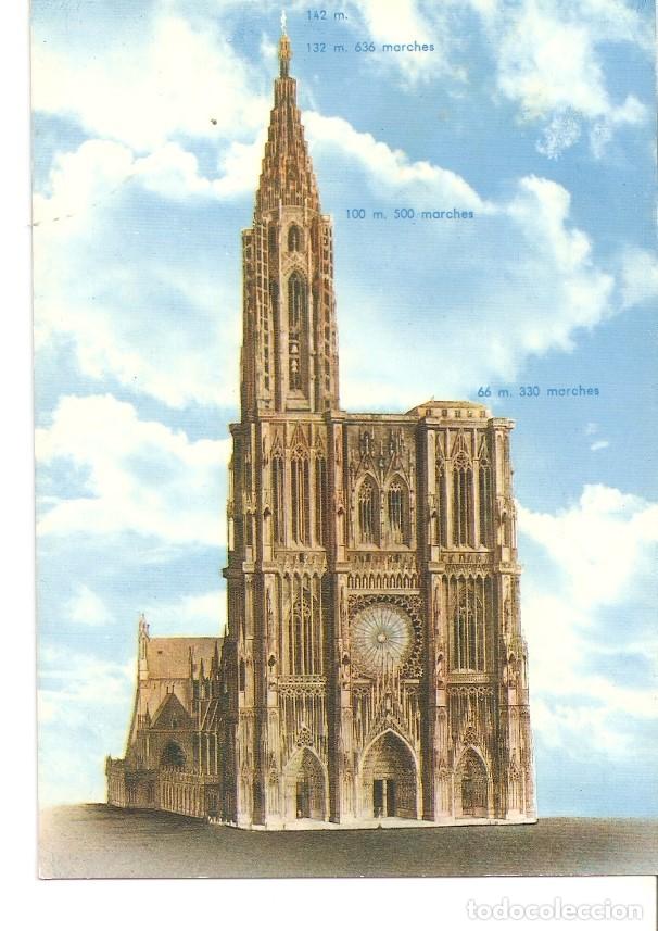 Cartoline: Postal 034774 : Strasbourg (Bas-Rhin). La Cathedrale (XIII et XIV s.) - Varios