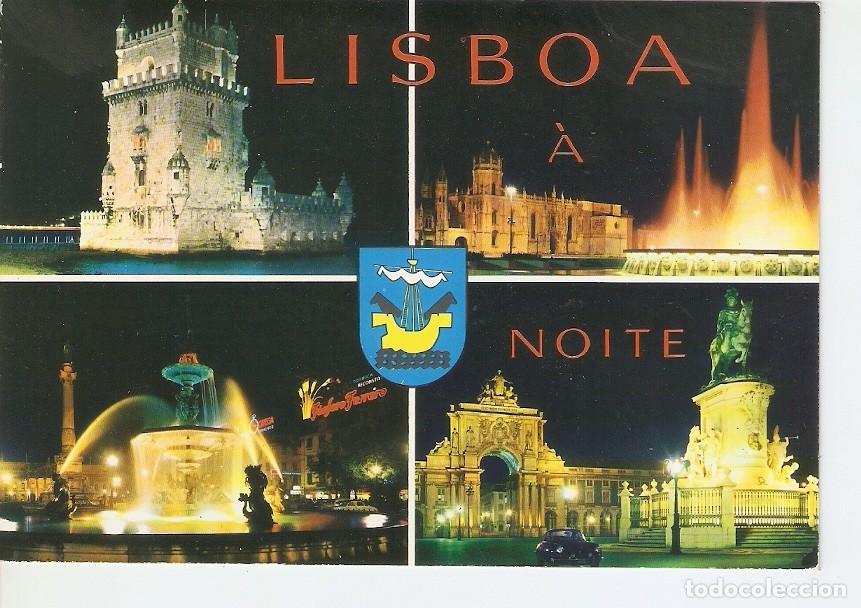 Postais: Postal 034809 : Lisboa noite - Varios