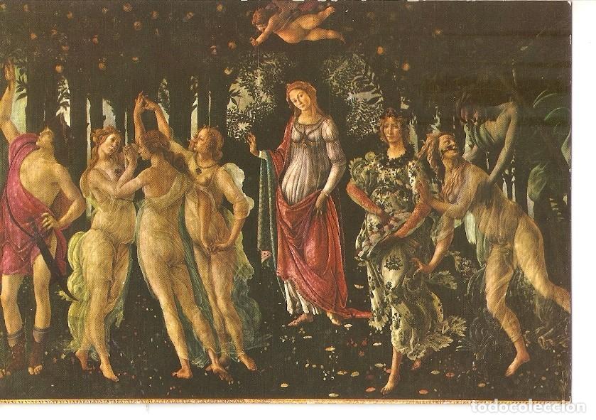 Postkarten: Postal 035072 : Firenze - Galleria Uffizi. Sandro Botticelli. La primavera - Varios