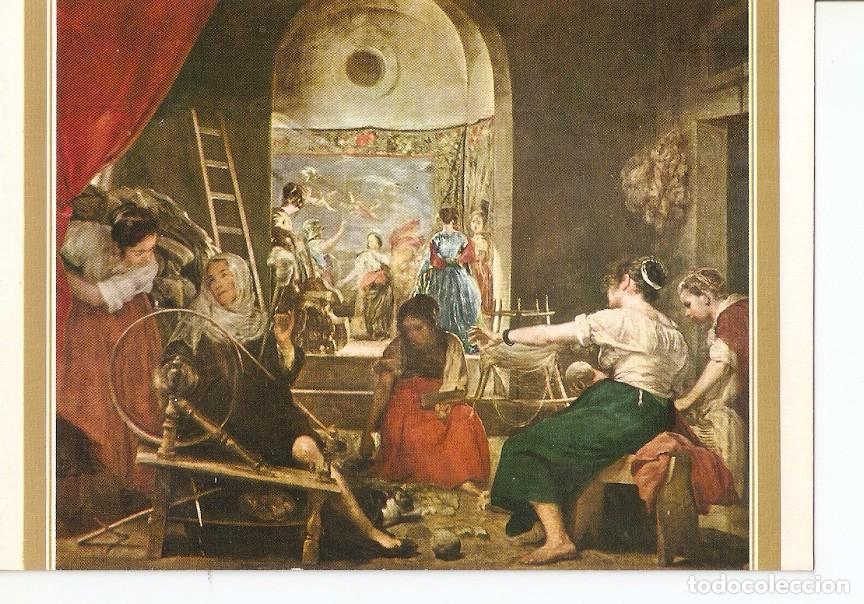 Postales: Postal 035156 : Velazquez. Las Hilanderas. Museo del Prado - Varios