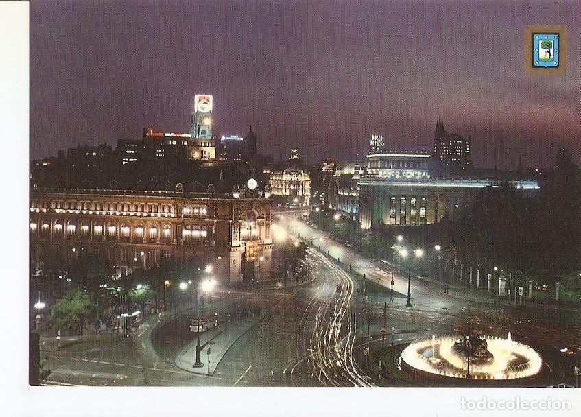 Postkarten: Postal 035226 : Madrid. La Cibeles y calle Alcala - Varios
