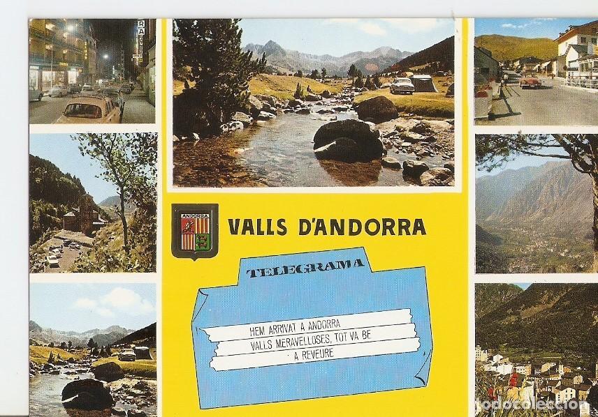 Postais: Postal 035257 : Valls dAndorra. Preciosos paisatjes de les Valls dAndorra - Varios