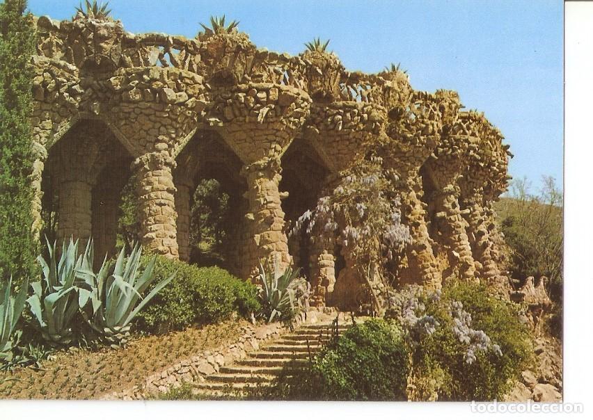 Postales: Postal 035293 : Barcelona. Parque Guell (arquitecto Gaudi). Puente de los Enamorados - Varios