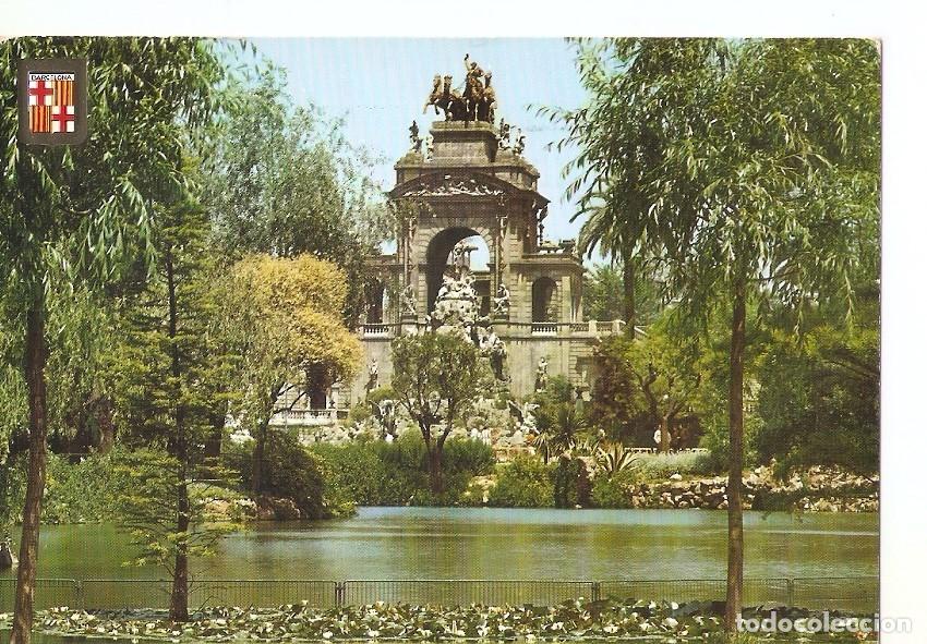 Postais: Postal 035472 : Barcelona. Lago y Cascada del Parque de la Ciudadela - Varios