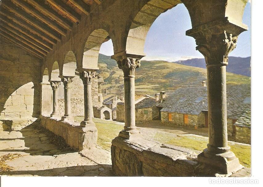 Postkarten: Postal 035487 : Caralps (Gerona). Portico de la Iglesia romanica siglo X - Varios