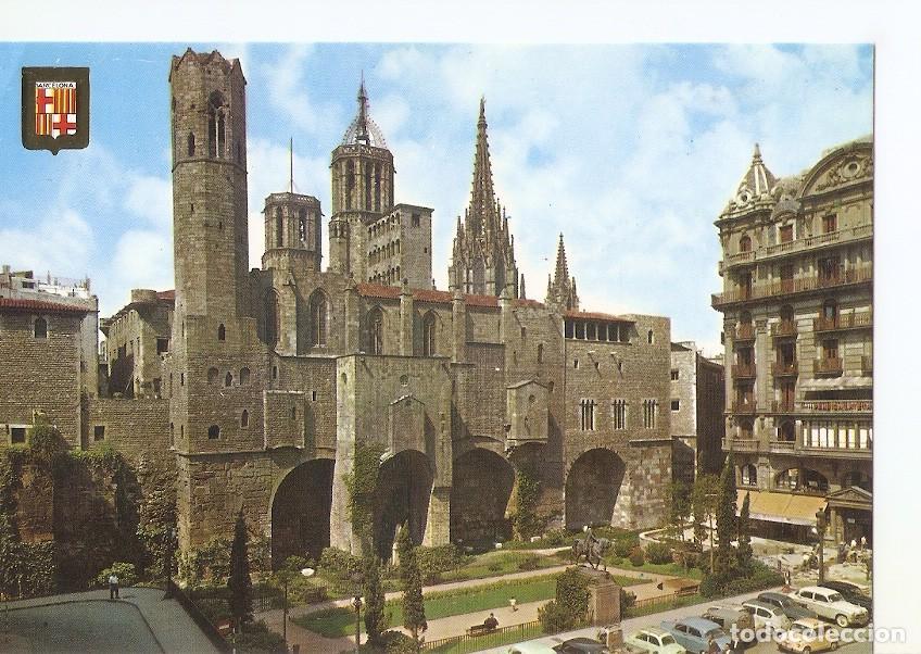 Postales: Postal 035463 : Barcelona. barrio Gotico. Plaza Berenguer El Grande - Varios