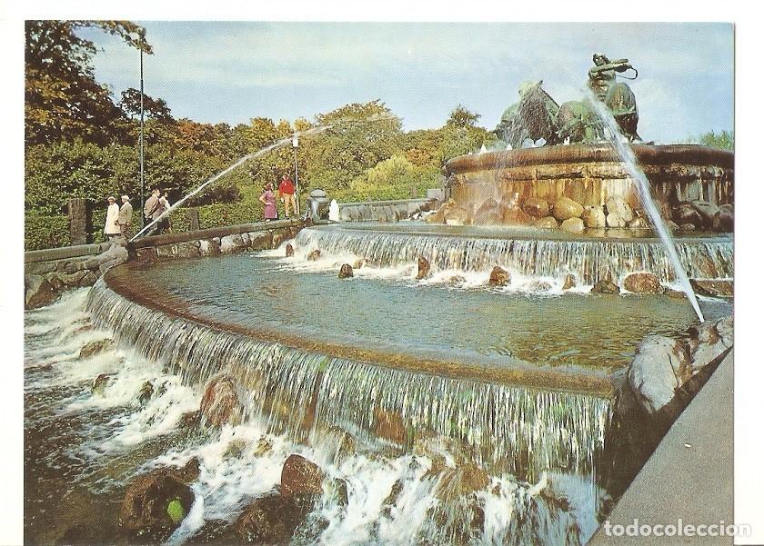 Cartoline: Postal 035579 : Copenhagen - The Gefion Fountain - Varios