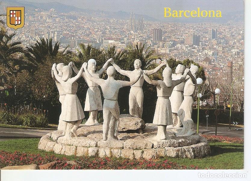 Postais: Postal 035592 : Barcelona. Montjuic. Monumento a la salud - Varios