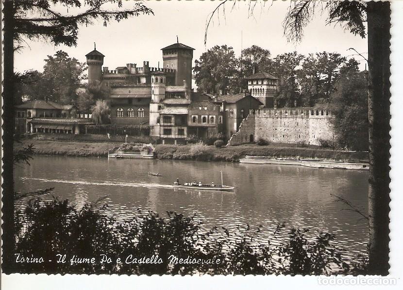 Postais: Postal 035663 : Torino. The River Po - The middle - age Castle - Varios