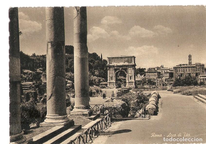 Postcards: Postal 035898 : Roma - Arc de Titus - Varios