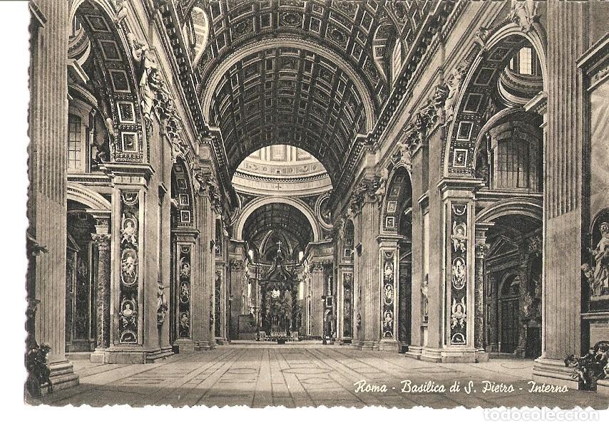 Cartoline: Postal 035918 : Roma - Basilica di S. Pietro - Interno - Varios