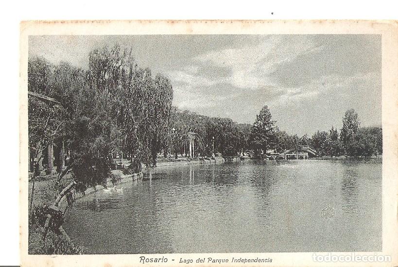Postkarten: Postal 036136 : Rosario - Lago del Parque Independencia - Varios