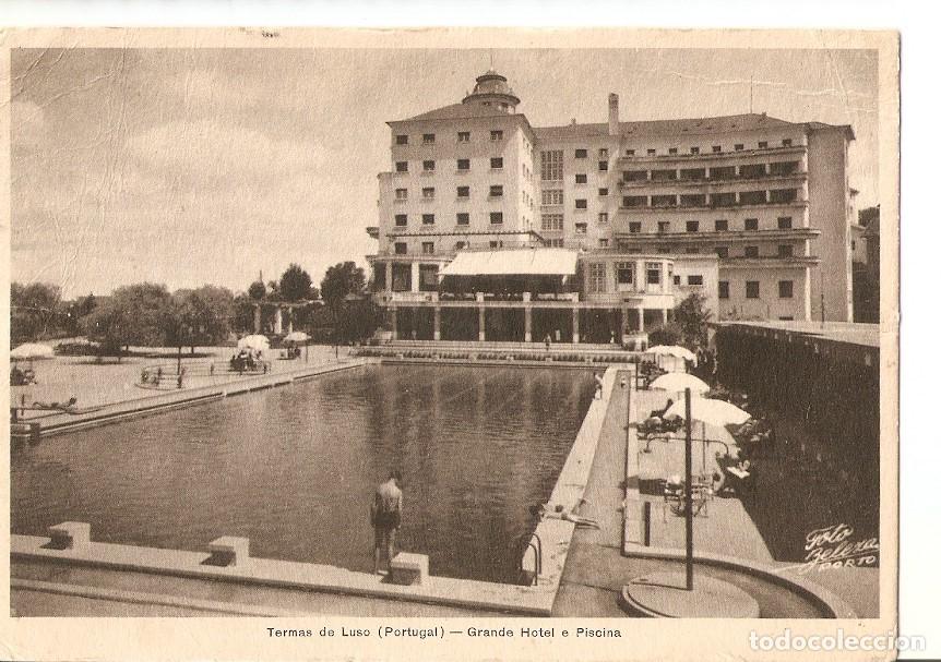 Postales: Postal 036160 : Termas de Luso (Portugal) - Grande Hotel e Piscina - Varios