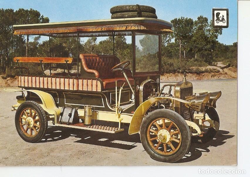 Postales: Postal 036606 : Coches de epoca. Hispano Suiza 10 CV. Museo-Claret Sils (Gerona) - Varios