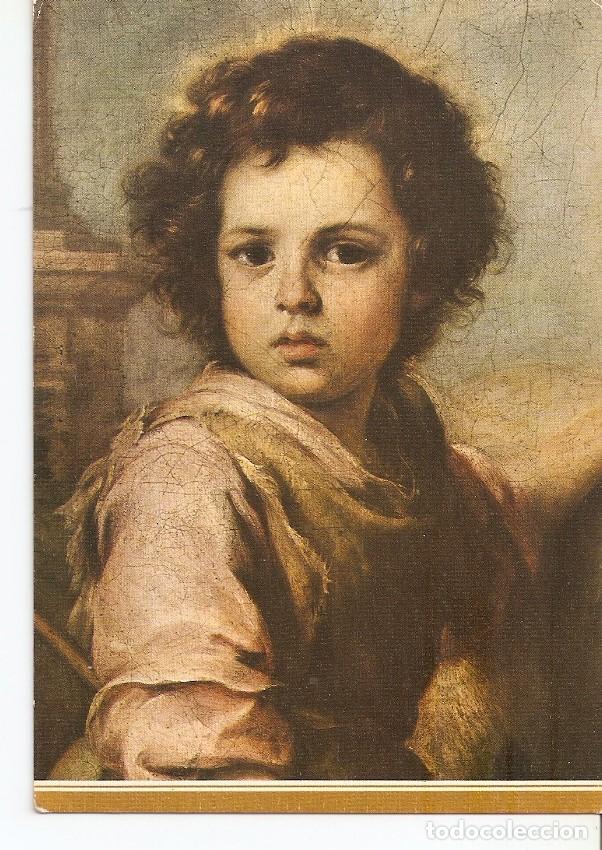 Postales: Postal 036700 : El Buen Pastor. Murillo. Museo del Prado - Varios
