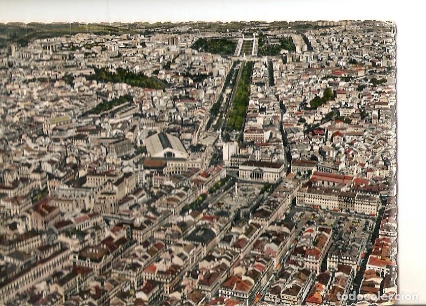 Postales: Postal 036771 : Lisboa - Rossio and Avenue of Liber-dade air sight - Varios