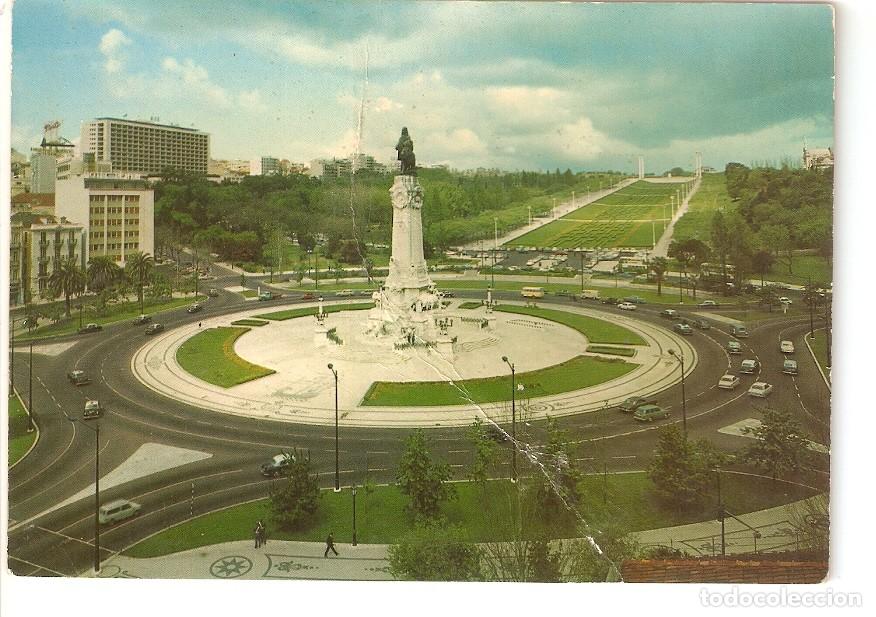 Postkarten: Postal 036887 : Lisboa - Portugal. Marquis of Pombal Square - Varios