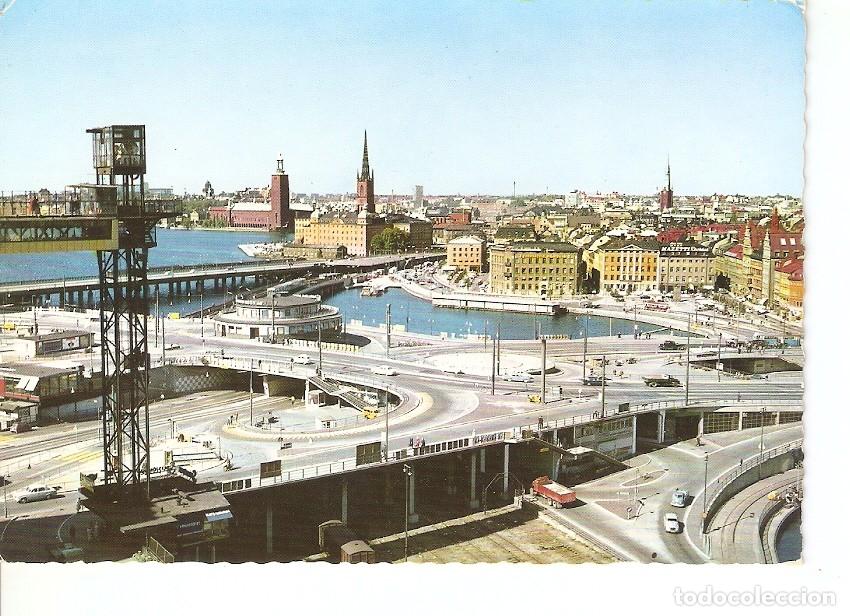 Postkarten: Postal 036839 : Stockholm. Slussen. The Sluice - Varios