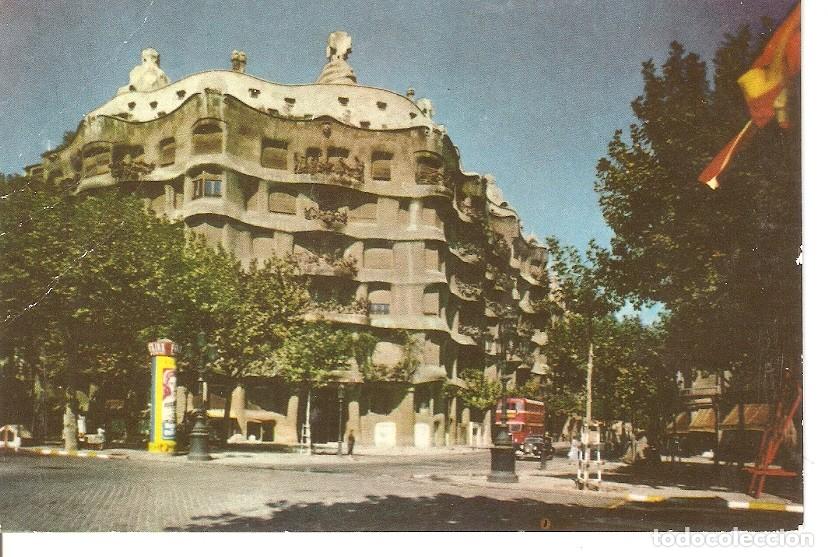 Postales: Postal 037094 : Barcelona. Edificio La Pedrera (Arquitecto Gaudi) - Varios