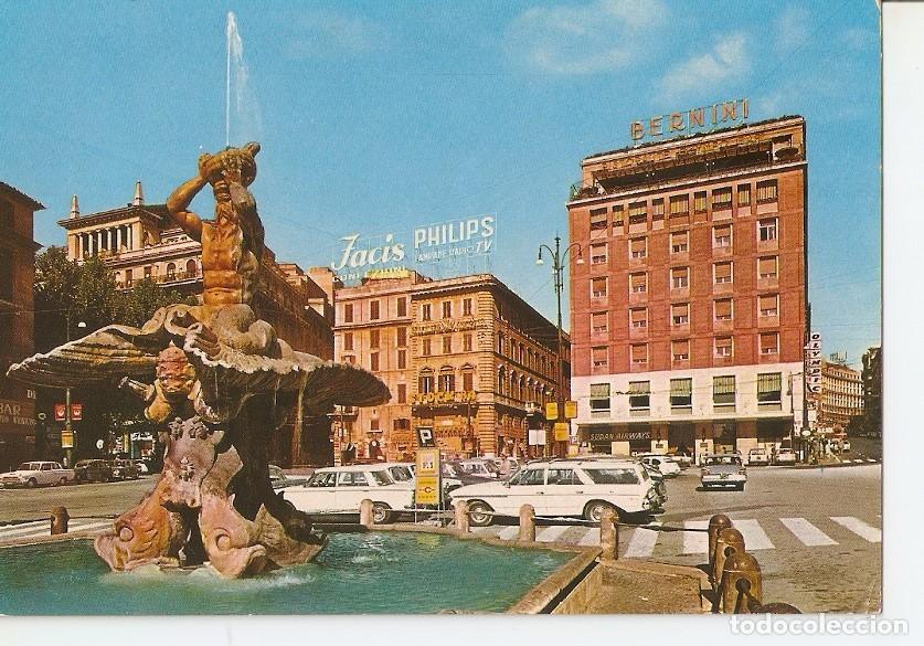 Postais: Postal 037490 : Roma. Piazza Barberini - Varios