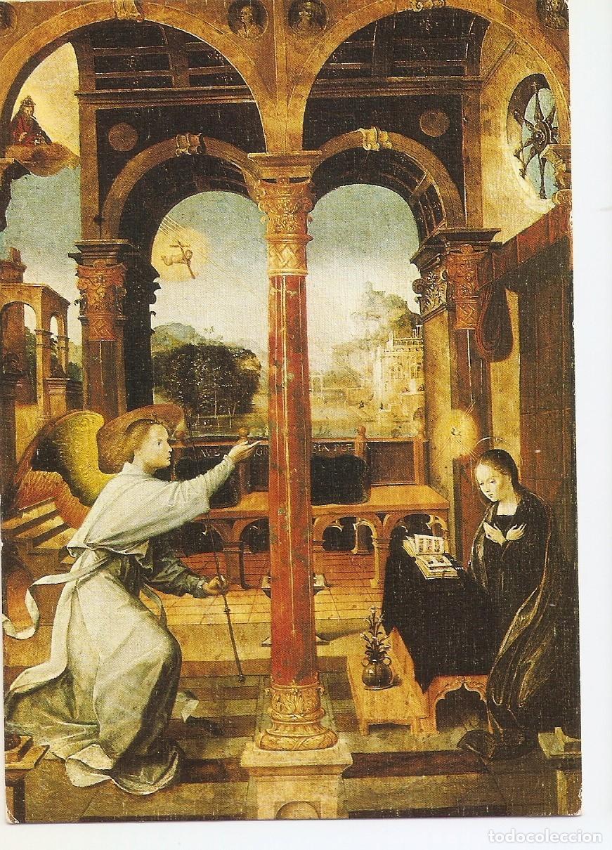 Postkarten: Postal 037616 : Sevilla. Museo de Bellas Artes. La Anunciacion (Alejo Fernandez) - Varios