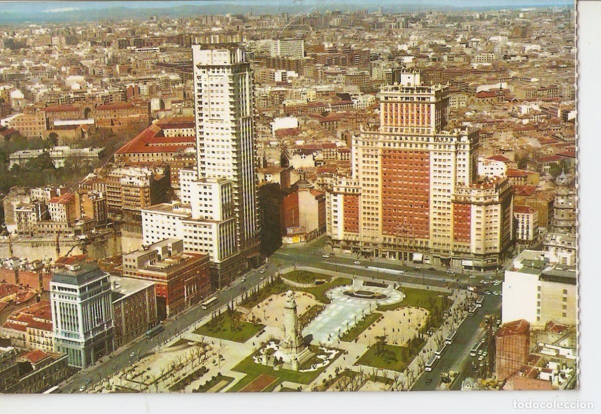 Postcards: Postal 037823 : Madrid. Plaza de Espa&ntilde;a - Varios