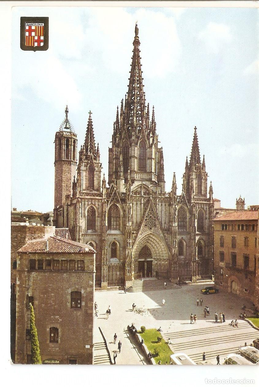 Cartoline: Postal 037913 : Barcelona. Catedral de noche - Varios