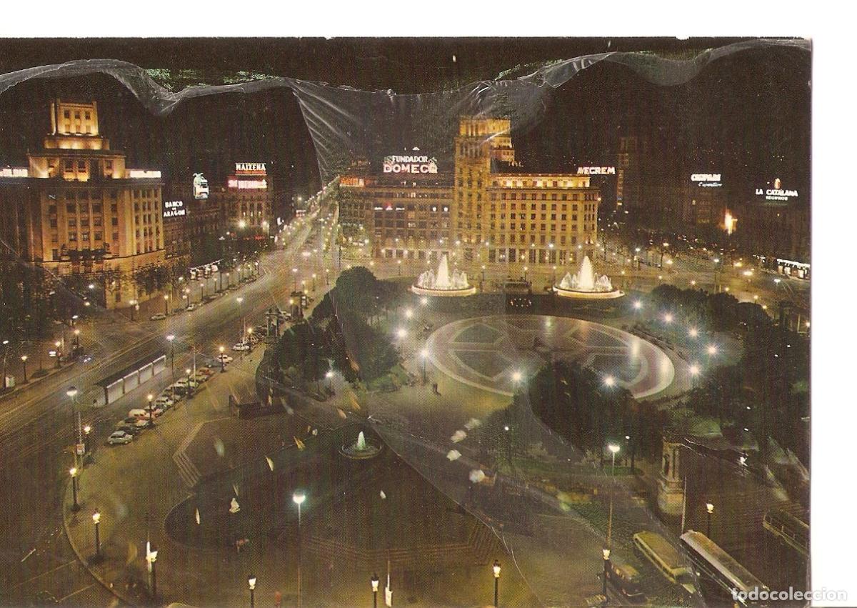 Postais: Postal 037950 : Barcelona. Plaza de Catalu&ntilde;a - Varios