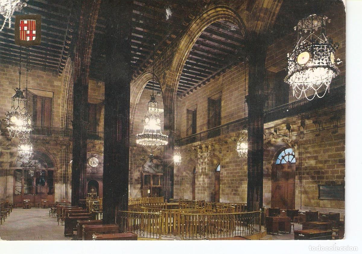 Postkarten: Postal 037970 : Barcelona. La Lonja. Sala de Contrataciones - Varios