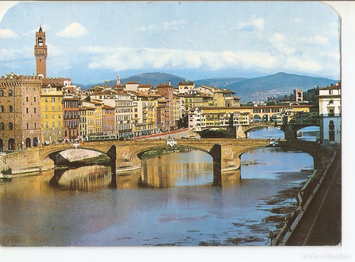 Cartoline: Postal 038139 : Firenze. Ponte santa Trinita e Ponte Vecchio - Varios