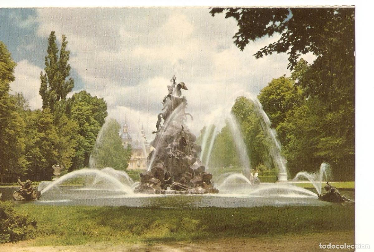 Postales: Postal 038216 : La Granja de San Ildefonso (Segovia). Fuente de la Fama - Varios